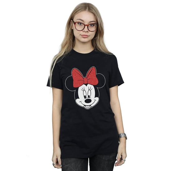 Li-cense Disney dames minnie mouse hoofd katoenen vriendje t-shirt - Image 1
