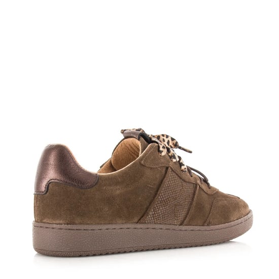 DWRS Label Dwrs poona sneakers dark brown lage sneakers dames - Image 4