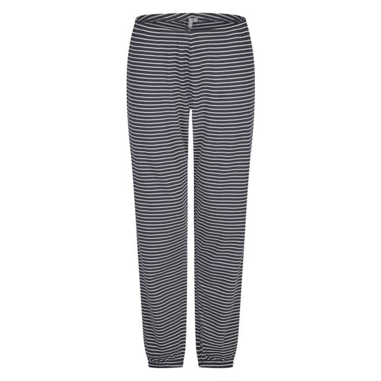 By Louise Dames pyjama set lang katoen donker/wit gestreept - Image 3