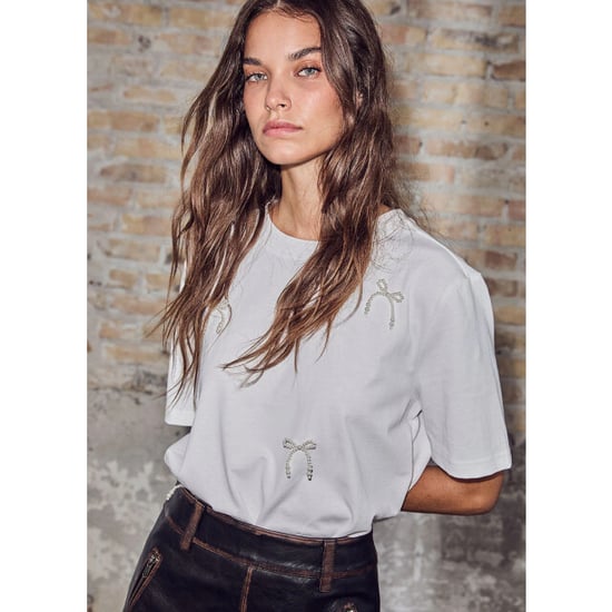 Haute L'Amitié Haute l’amitié pearl bow tee strikjes - Image 6