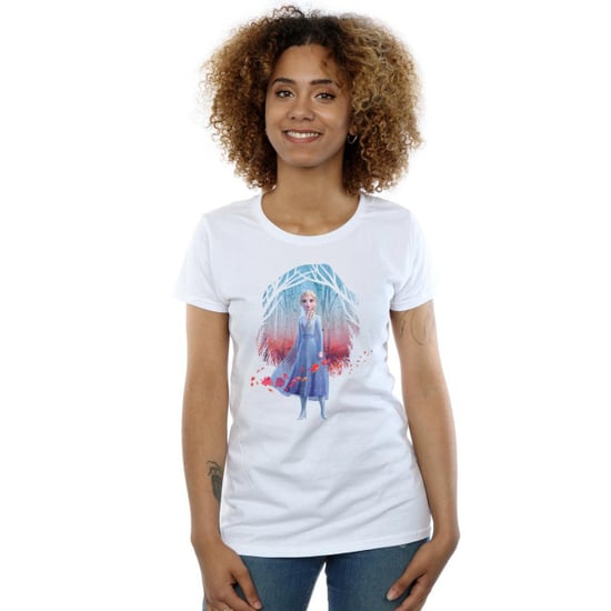 Li-cense Disney dames frozen 2 elsa vind de weg katoenen t-shirt - Image 3