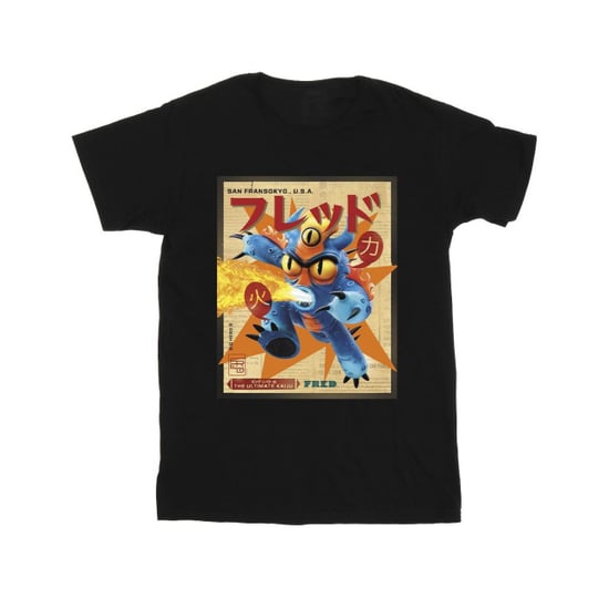 Li-cense Disney heren big hero 6 baymax fred krant t-shirt - Image 1