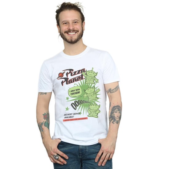 Li-cense Disney heren toy story 4 pizza planet little green men t-shirt - Image 3
