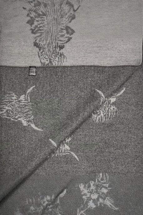 Highland Cow Reversible Scarf - Image 5