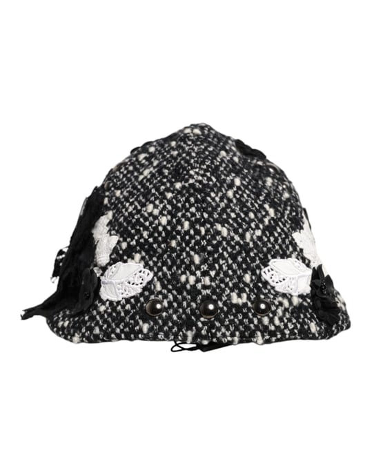 Geborduurde Tweed Hoed - Image 4