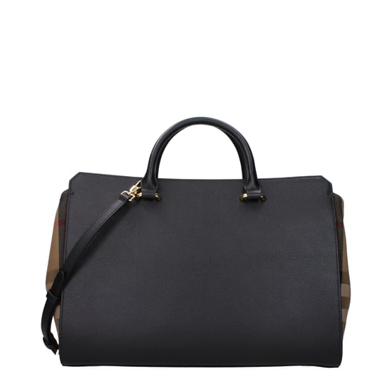 Black Leather Handbag - Image 2