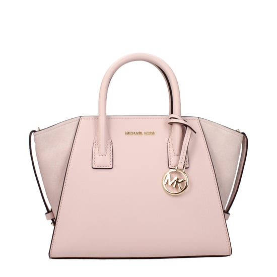Roze Leren Handtas - Image 1