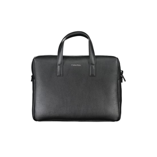 Black Polyester Handbag - Image 1