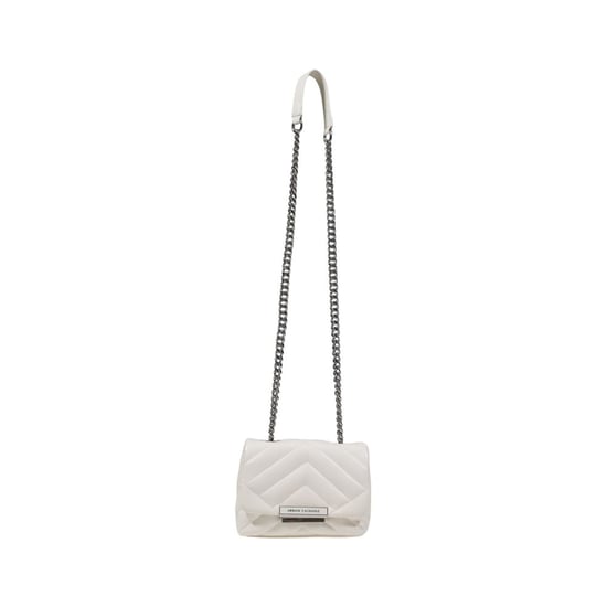 Witte Polyester Handtas - Image 1