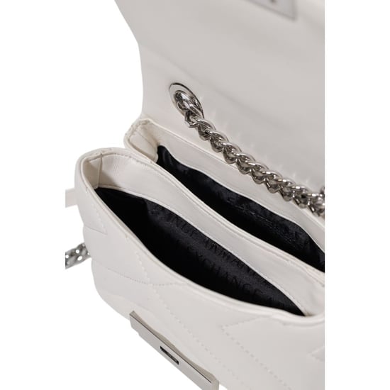 Witte Polyester Handtas - Image 2