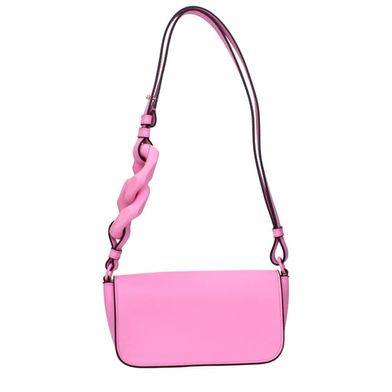Roze Leren Schoudertas - Image 2