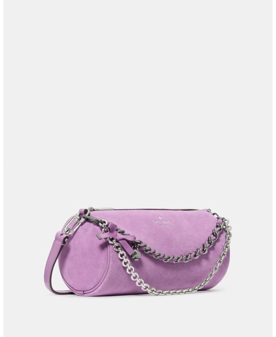 Roulette Suede Mini Convertible Bag - Image 3