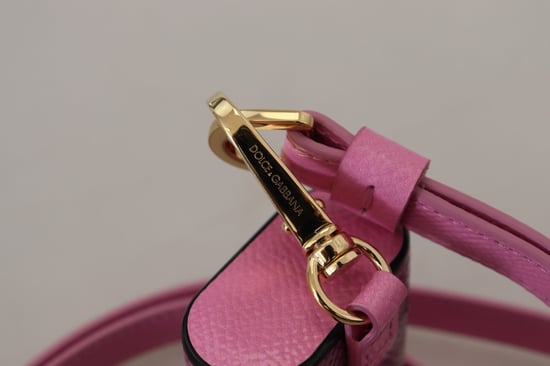 Dolce & Gabbana Chic Leather AirPods Case in Women's Pink - Image 3