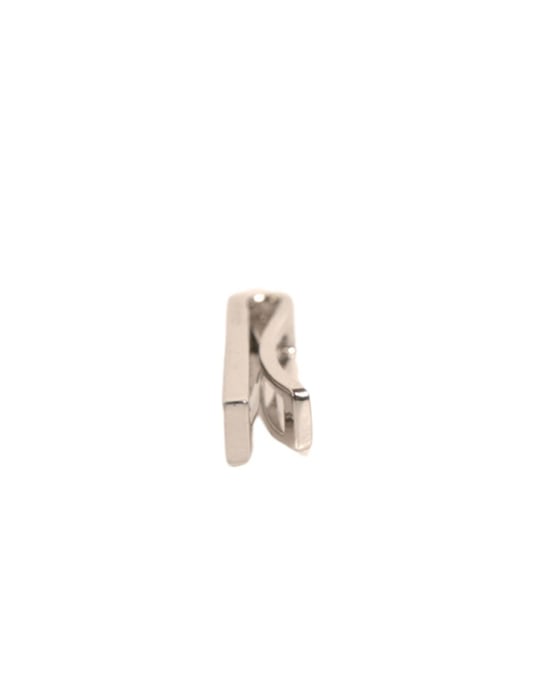 Zilveren Messing Logo Gegraveerde Stropdas Clip Bar - Image 2