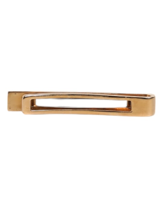 Zwarte Saffier Gouden Kleur Messing Stropdasclip Bar - Image 4