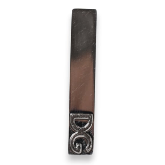 Zilverkleurige Messing Logo Gepersonaliseerde Dassenclip - Image 2