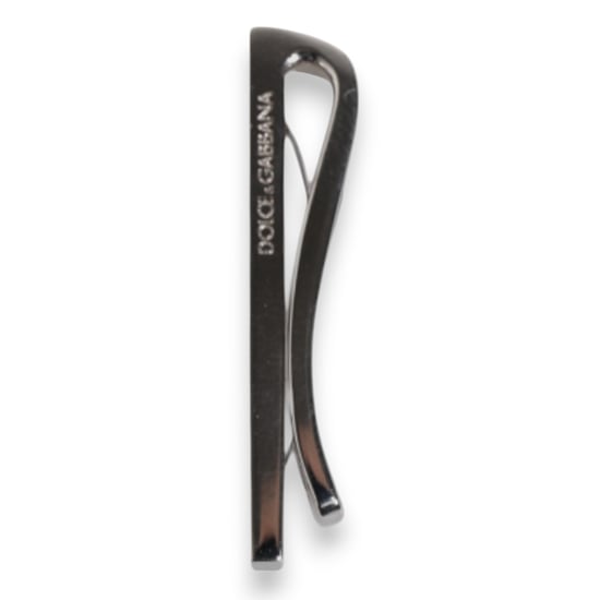 Zilverkleurige Messing Logo Gepersonaliseerde Dassenclip - Image 4
