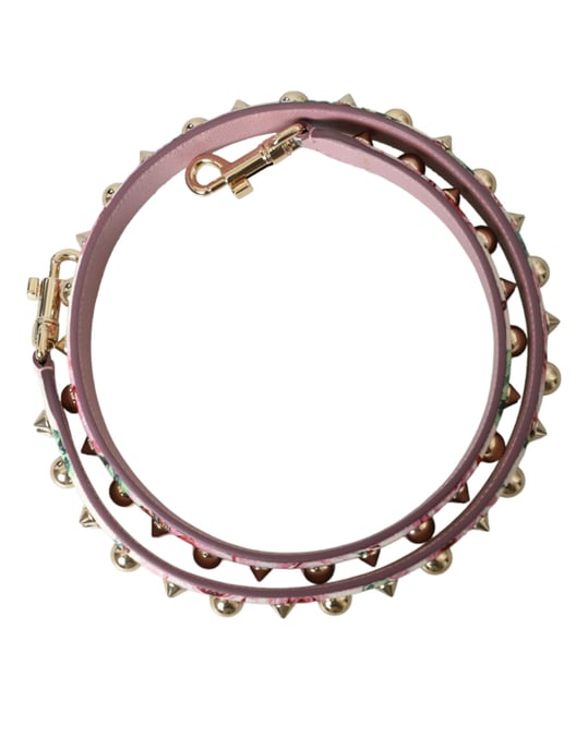 Roze Bloemen Handtas Accessoire Schouderband - Image 2