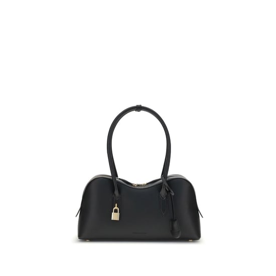Black Nylon Shoulder Bag - Image 1