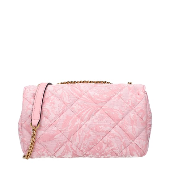 Pink Fabric Shoulder Bag - Image 2