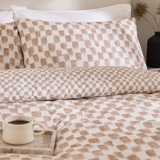 Hoem Nyhavn Checkerboard Reversible Duvet Cover Set, King - Image 3