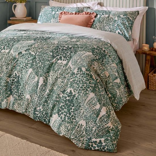Wylder Topiary Reversible Duvet Cover Set, Super King - Image 3