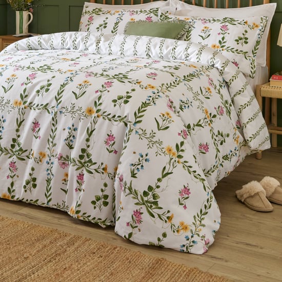 Wylder Olivia Reversible 100% Cotton Duvet Cover Set, King - Image 3