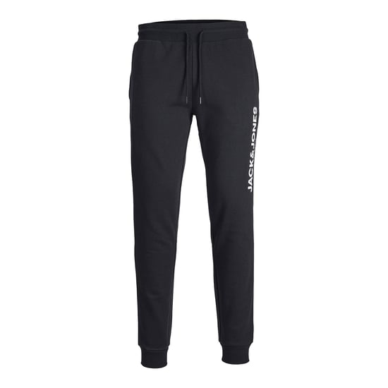 Jack & Jones Men's Jwhbank Black Sweat Hood Set Pullover Tracksuit Loungewear - Image 3