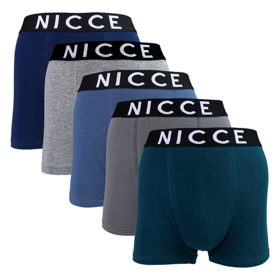 5 Pack Mens Boxers DILLOW - Soft Breathable Cotton Everyday Underwear - Image 1