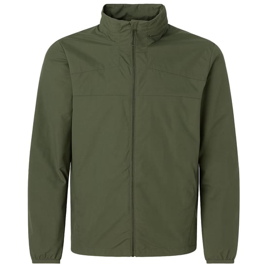 Hunter Travel Recycled Nylon Mens Green Shell Jacket - Image 1