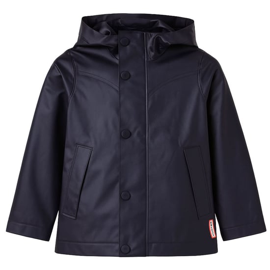 Hunter Original Vinyl Kids Navy Jacket - Image 1