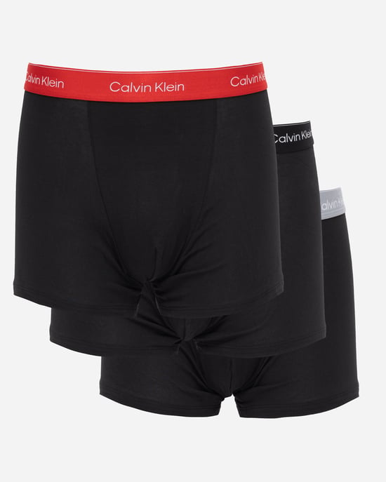Icon Relaxed Fit Trunks in Black - Image 1