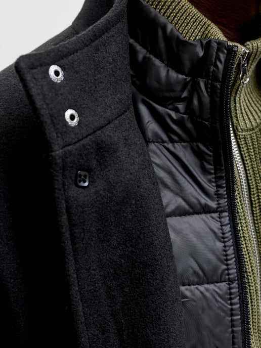 Jack & Jones Detroit Coat Jacket Svart - Image 6