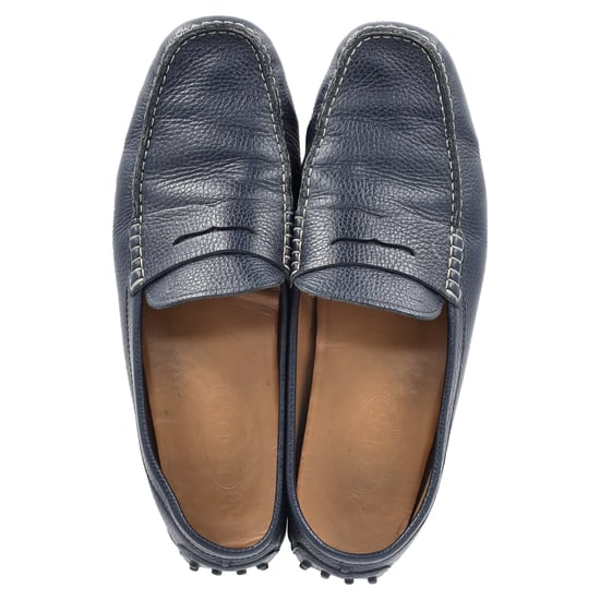 Tod's Penny Rijlaarzen in Marineblauw Leer - Image 3