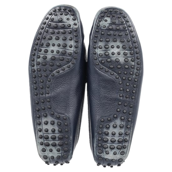 Tod's Penny Rijlaarzen in Marineblauw Leer - Image 6
