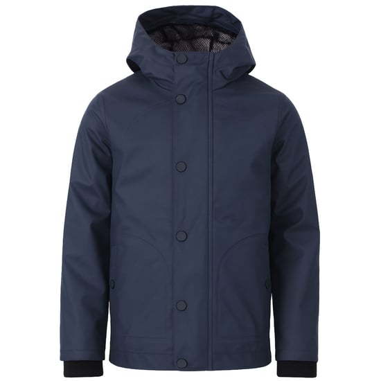 Hunter Lightweight Rubberised Kids Navy Jacket - Image 1