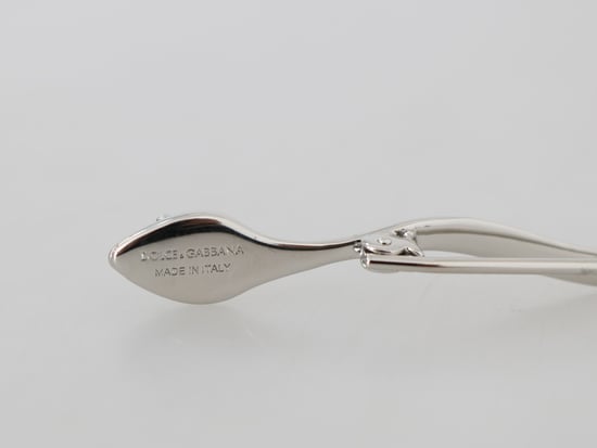 Silverbrons kristallspilla ormsmycke för män - Image 2
