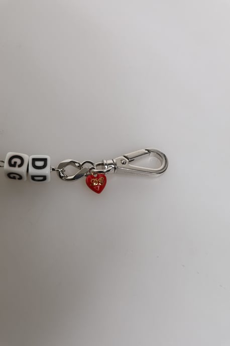 Zilverkleurige Messing Kralen Dobbelsteen Logo Versier Charm Armband - Image 5
