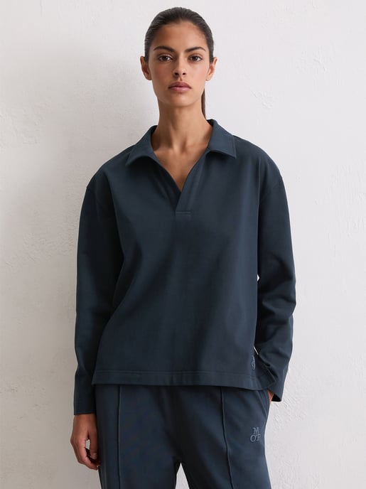 Poloshirt Zware Jersey - Image 1