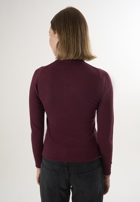Pullover Polo Neck Buttoned Pullover - Image 4