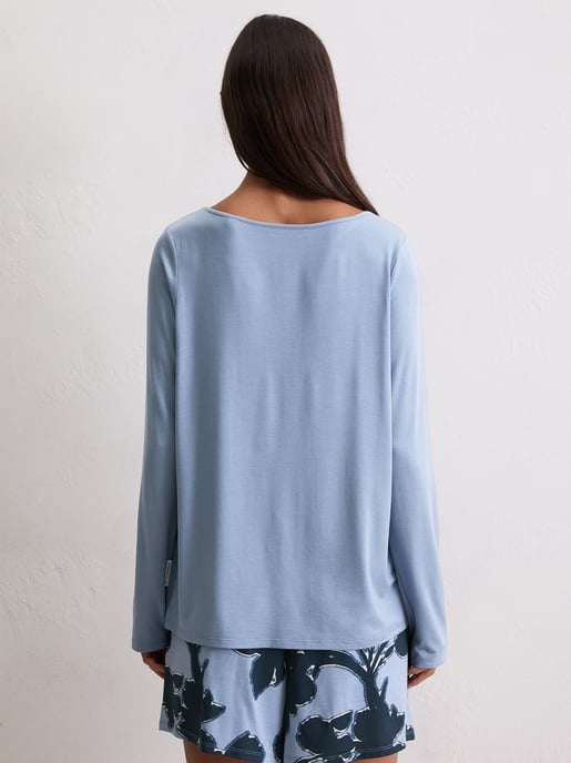 Pyjama Top Mix N Match Katoen Modal - Image 3