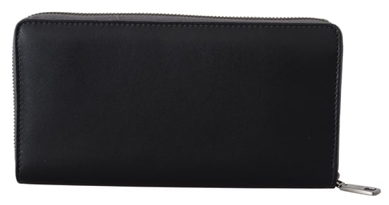 Dolce & Gabbana Elegant Texturerad Läder Dragkedjeplånbok för Män - Image 3