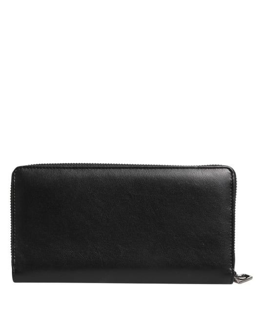 Zwarte Blauw Exotisch Leren Heren Continental Clutch Portemonnee - Image 3