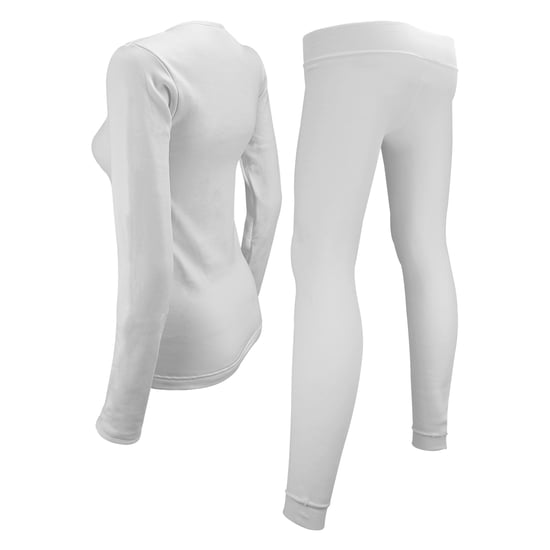 Ladies Long Sleeve Thermal Top & Thermal Leggings for Winter - Image 4
