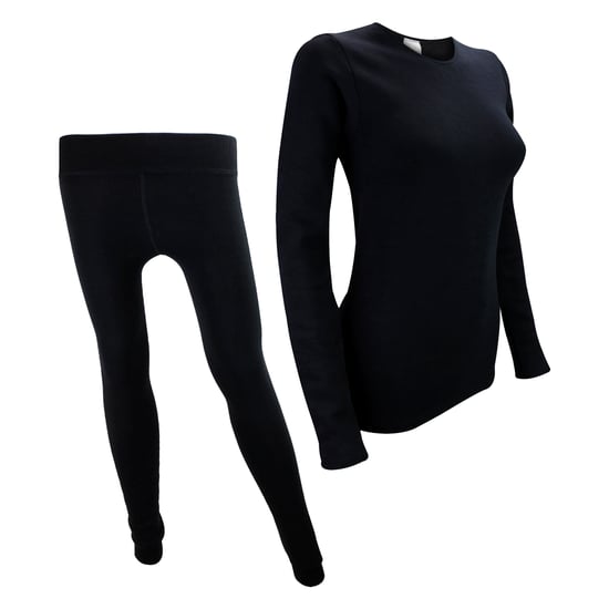 Ladies Long Sleeve Thermal Top & Thermal Leggings for Winter - Image 3