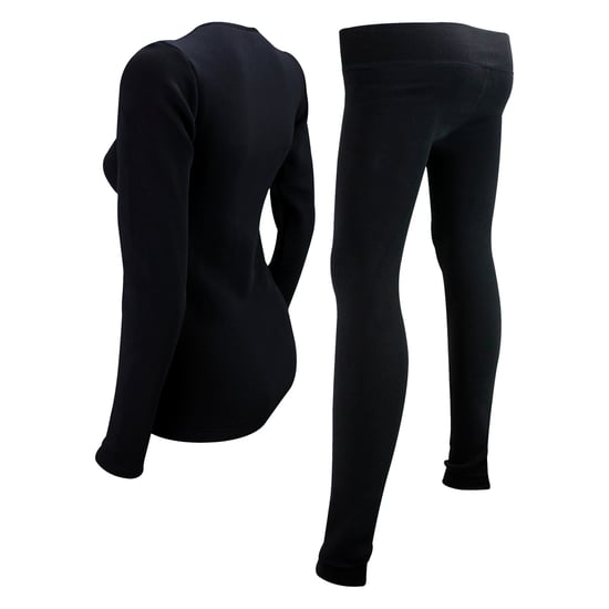 Ladies Long Sleeve Thermal Top & Thermal Leggings for Winter - Image 4