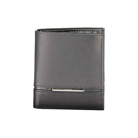 Calvin Klein Zwarte Leren Portemonnee - Image 1