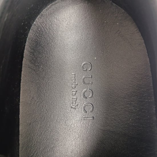 Gucci California Studded Low-Top Sneakers in Black Leather - Image 6