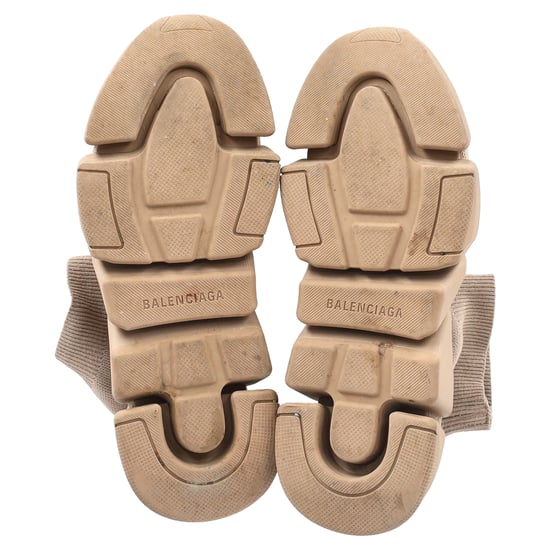 Balenciaga Speed 2.0 Gebreide Sneakers in Beige Polyester - Image 6