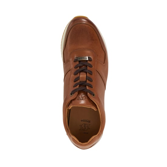 Dune Mens Trilogy Wf - Wide Fit Suede Lace Up Trainers - Image 3